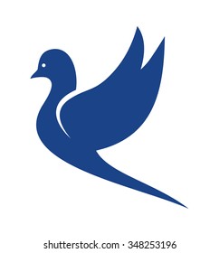 Dove of Peace vector icon