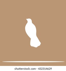 Dove of Peace vector icon