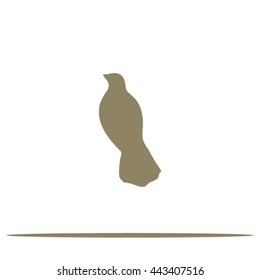 Dove of Peace vector icon