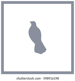 Dove of Peace vector icon