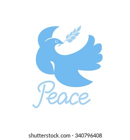 Dove of Peace. Vector Illustration.