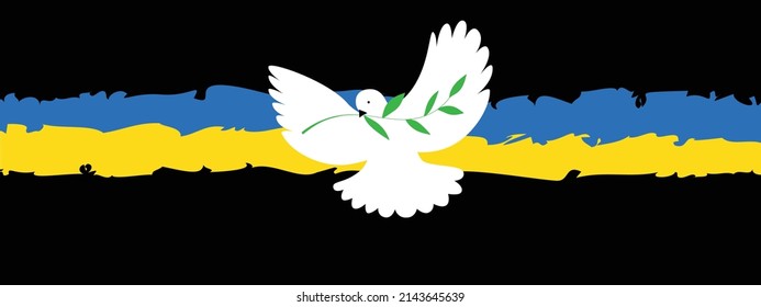 the dove of peace in the war with Ukraine