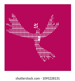 Dove of peace. When peace becomes a condemnation.
Serie of metaphorical concepts and poetry images.