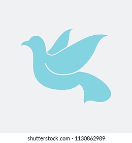 Dove symbol of peace illustration