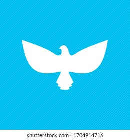 Dove, a symbol of peace and purity. The biblical symbol of the Holy Spirit.