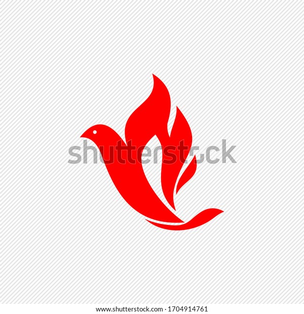 Dove Symbol Peace Purity Biblical Symbol Stock Vector (Royalty Free ...