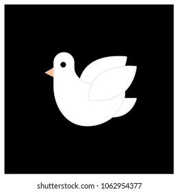 Dove Vector Icon