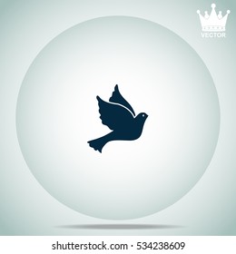 Dove vector icon