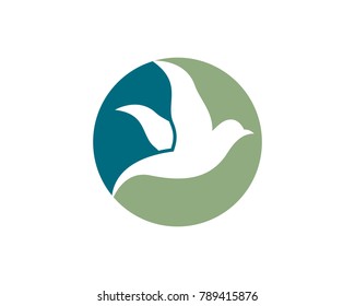 Dove vector icon