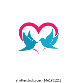 Dove vector icon illustration design