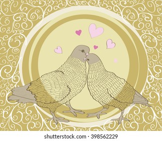 dove, vector illustration