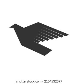 Dove vector illustration. Pigeon. Logo in the form of a bird, a symbol of the world, the image of God's Spirit.