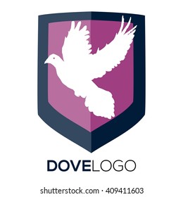 Dove Vector Template
