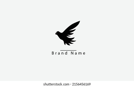 Dove wing vector logo design