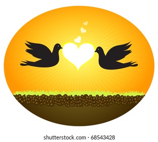 Doves In Love
