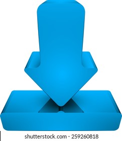dovnload icons abstract vector illustration isolated eps 10 / dovnload icons