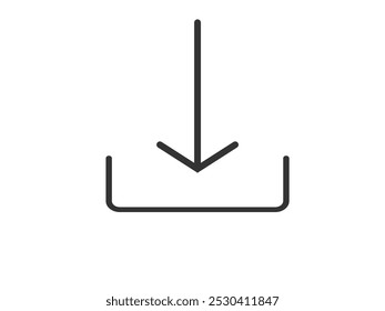 dowanlod vector icon arrow mark