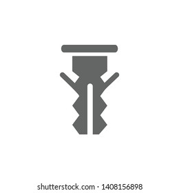 Dowel icon. Element of materia flat tools icon