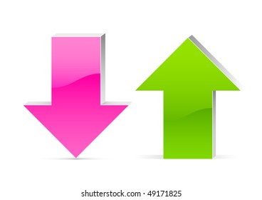 up and down arrow