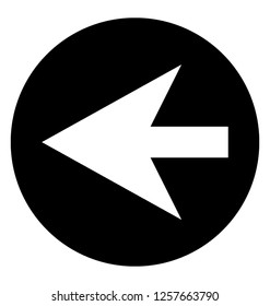 Down arrow glyph icon 