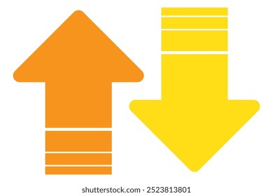 up and down arrow icon