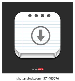 Down Arrow Icon