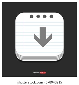 Down Arrow Icon
