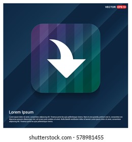 Down Arrow Icon