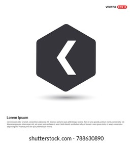 Down Arrow Icon Background icon template