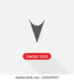 Down Arrow Icon Vector Illustration Eps10