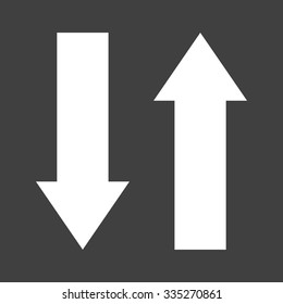 Up and Down Arrow Icons