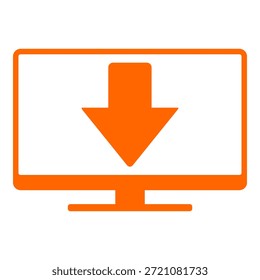Flecha abajo y pantalla en blanco