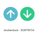 Up and down arrow vector
