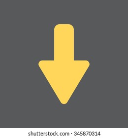 down Arrow vector icon