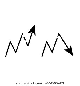 Up and Down Arrows Exchange Icon