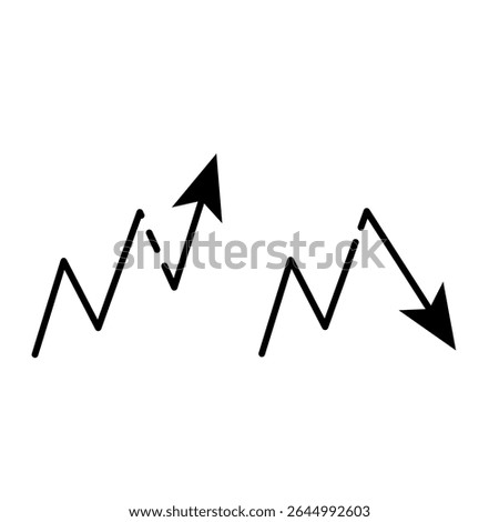 Up and Down Arrows Exchange Icon