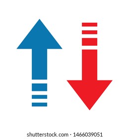 	
up down icon. up and down arrow. flat illustration of up down. vector icon. up down sign symbol. Vector Icon Template background