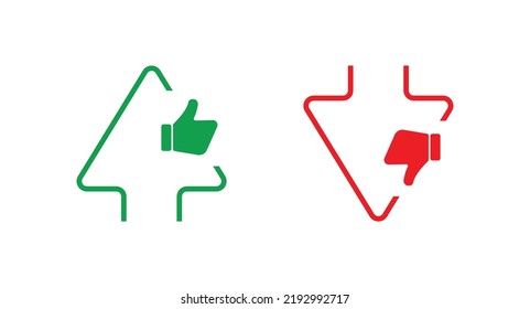nach unten Symbol auf weißem Hintergrund