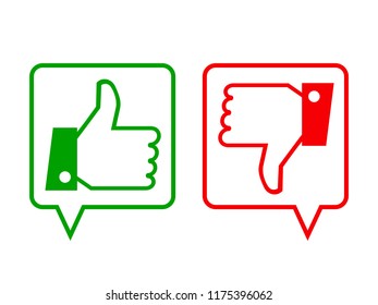 Up and down index finger sign - vector