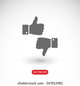 up and down,  like icon. One of set web icons