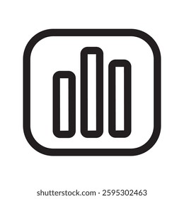up and down line illustration icon. 10 EPS