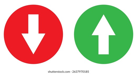 Up and down long arrows, Long arrow vector icon. vector illustration. Up and down long arrows, Long arrow vector icon. vector illustration. eps 10