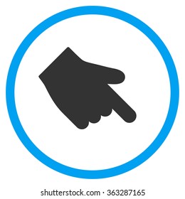 Down Right Index Finger Icon
