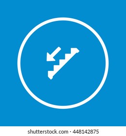 Down staircase Icon