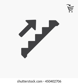Down staircase Icon