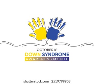 Down Syndrome Awareness Month is celebrated every October to promote understanding, acceptance, and inclusion of individuals with Down syndrome. 