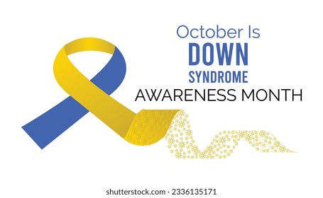 Down Syndrome awareness month is observed every year in October