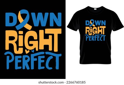 DOWN SYNDROME T - SHIRT DESIGN.