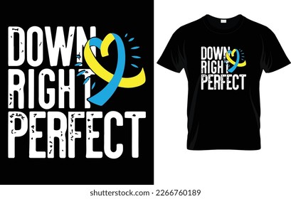 DOWN SYNDROME T - SHIRT DESIGN.