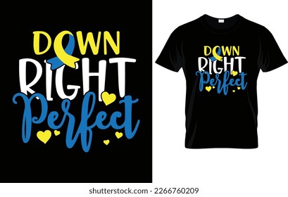 DOWN SYNDROME T - SHIRT DESIGN.